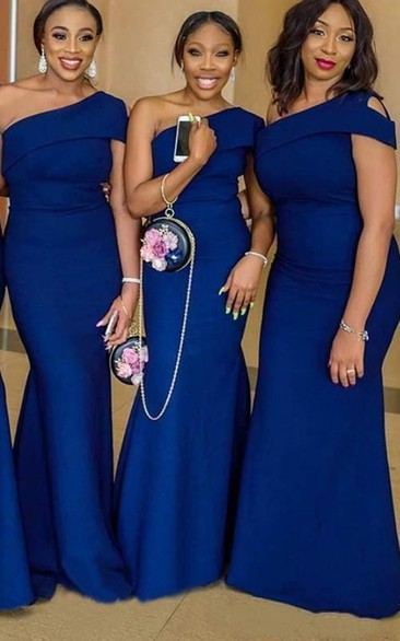 Royal Blue Color Bridesmaids Dresses ...